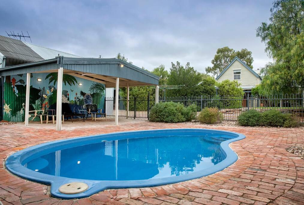 Willunga Cottage- Sleeps 6 Pool Exterior foto